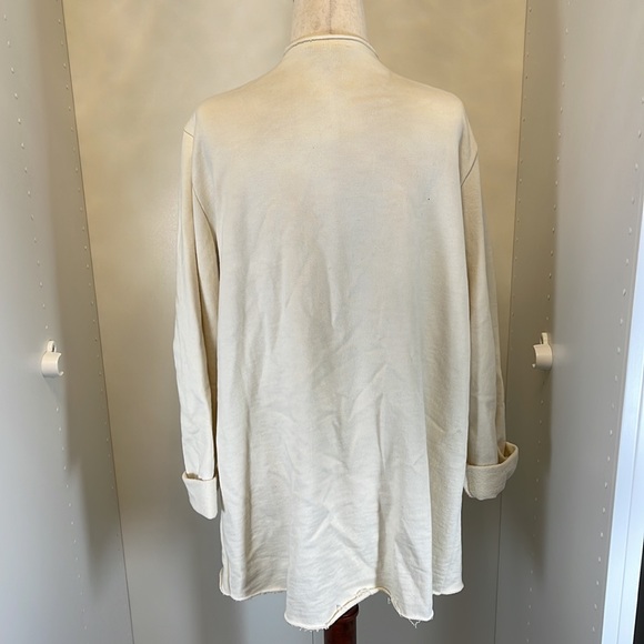 NWT H&M Cream Jacket with Beading Detail Size Large - Picture 3 of 6